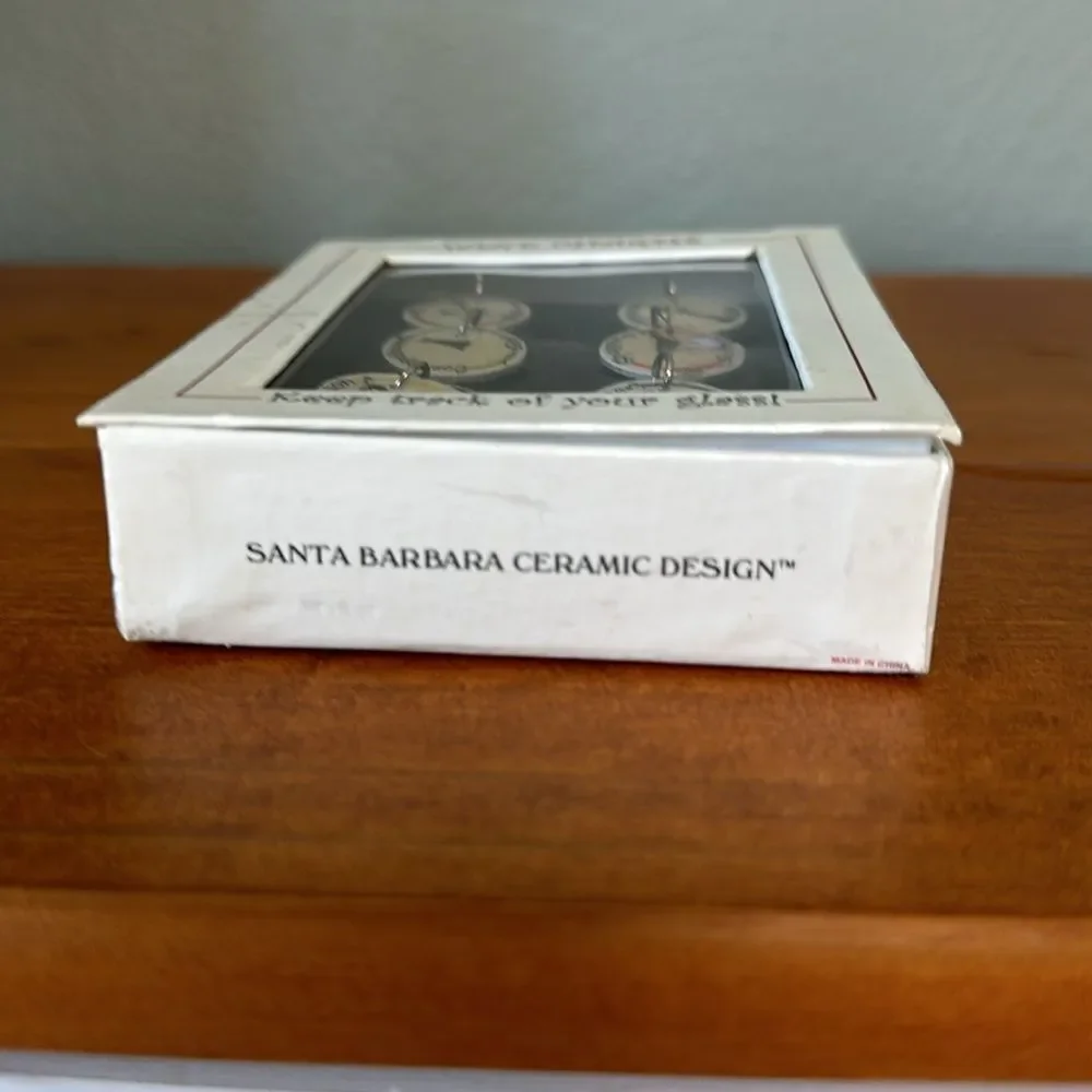 Santa Barbara Personality Wine Charms champagne cosmopolitan shopping fashion